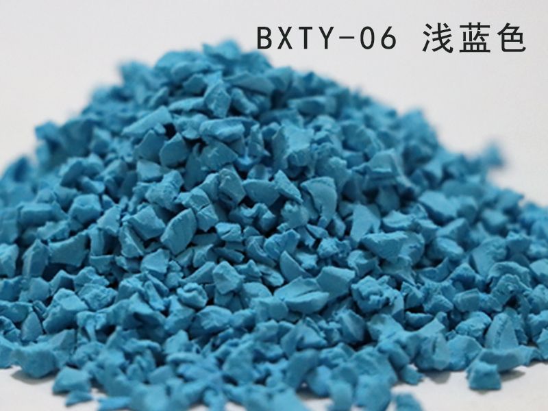 EPDM彩色顆粒_淺藍色